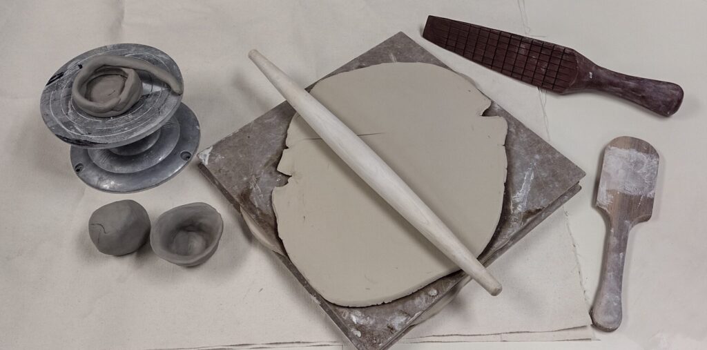 Intro to Clay, Hand Building Wheel of Light Studio