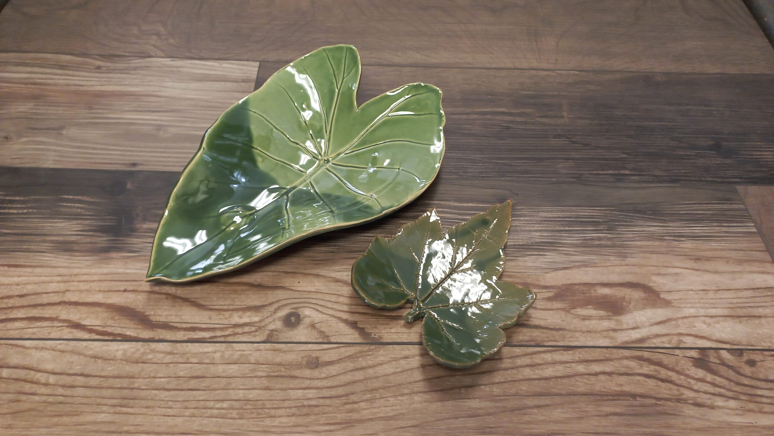 Ceramic Leaf Dishes