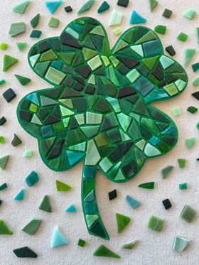 Four Leaf Clover Mosaic Class